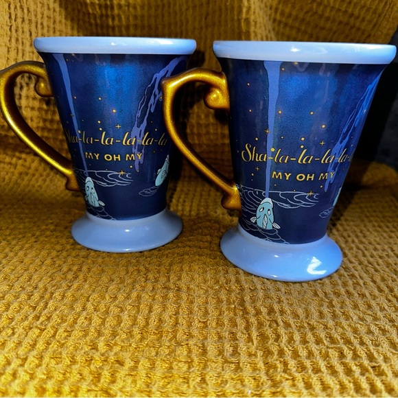 Disney “Little Mermaid” TWO footed Mugs - Picture 2 of 6